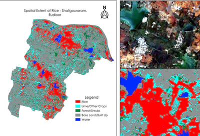 Paddy Field Mapping using NDVI Thresholding and Machine Learning featured image